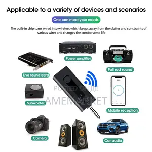 3.5mm Wireless Microphone For Camera , Phones, Etc