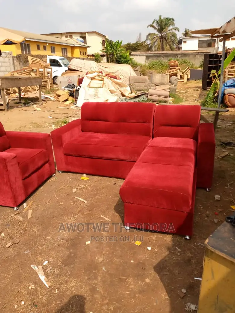 Quality L-Shaped Sofa Set( Payment After Delivery)