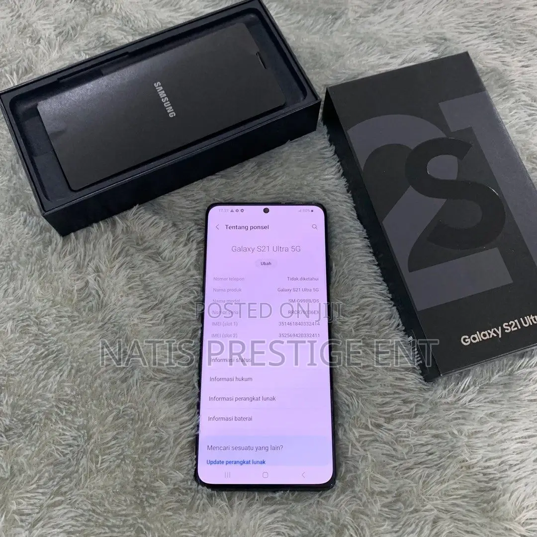 New Samsung Galaxy S21 Ultra 5G 512 GB Black