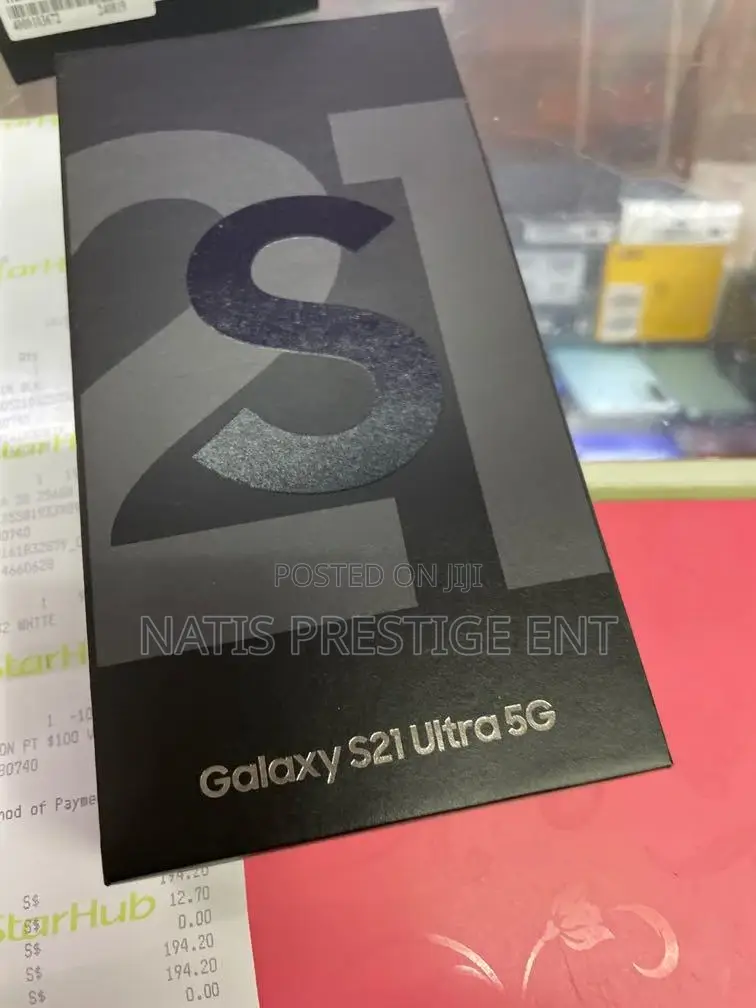 New Samsung Galaxy S21 Ultra 5G 512 GB Black