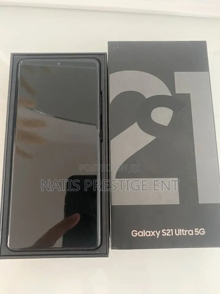 New Samsung Galaxy S21 Ultra 5G 512 GB Black