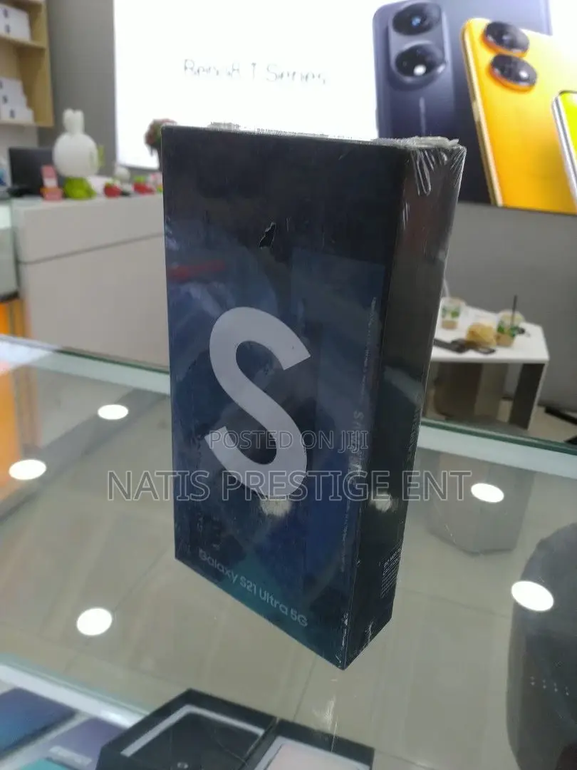 New Samsung Galaxy S21 Ultra 5G 512 GB Black