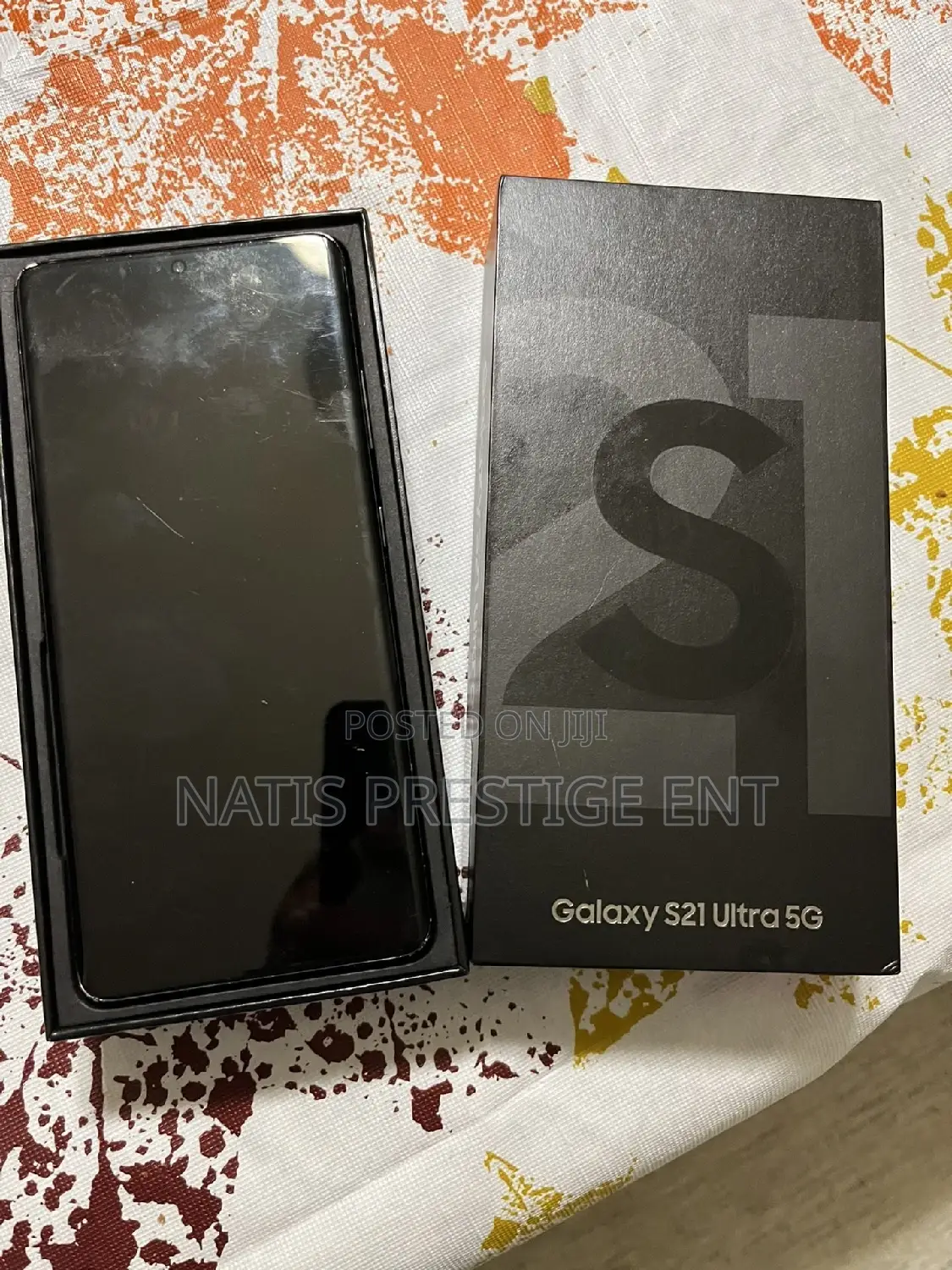 New Samsung Galaxy S21 Ultra 5G 256 GB Black