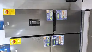 W/D_nasco Nasd2-40 Double Door Fridge With Bottom Freezer