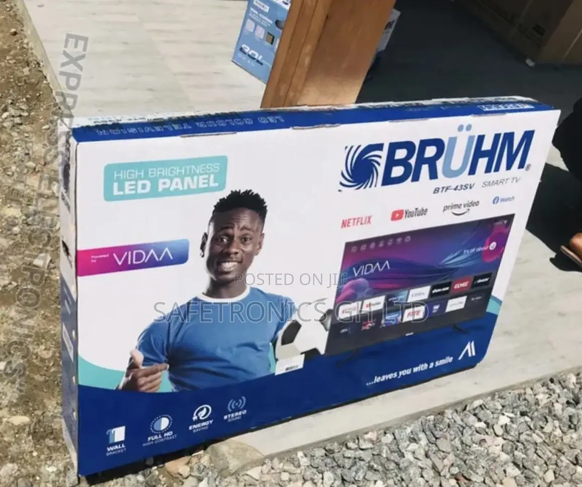 43 Inches Glossy Bruhm LED LED Original Tv