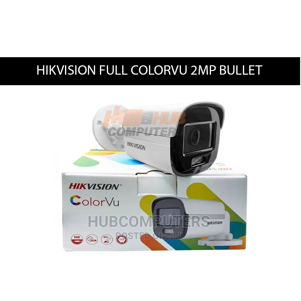 Hikvision Full Colorvu ( Ds-2ce10df0t-Pf)2mp Bullet