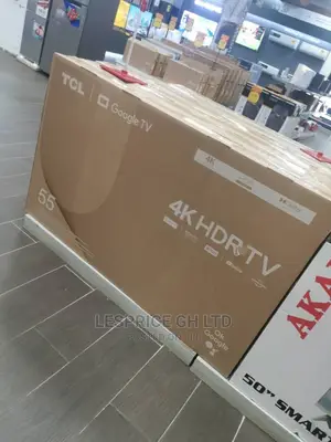 New TCL 55” Android Smart Tv