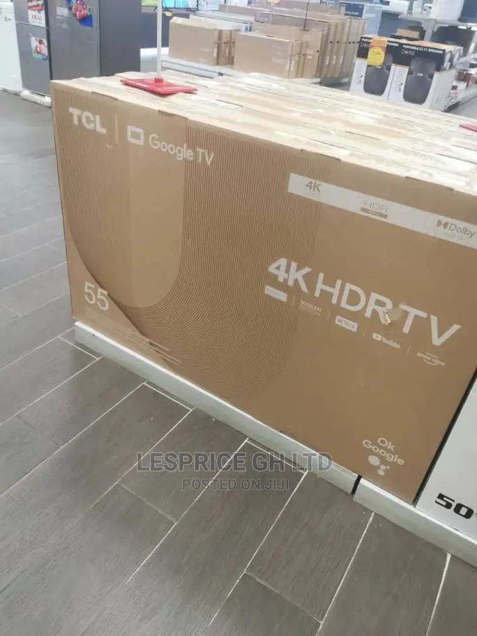 New TCL 55” Android Smart Tv