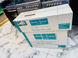 Hisense Split 2.0hp R410 Gas AC White Sleek 