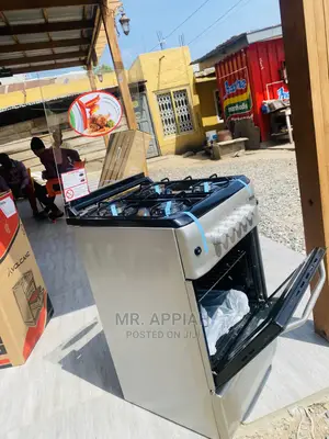 Adorable (50x55)Gray Volcano 4 Gas With Oven and Grill 