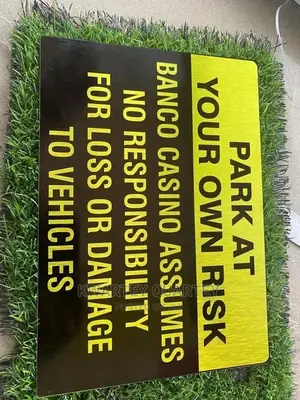 Signage ( Information Signs )