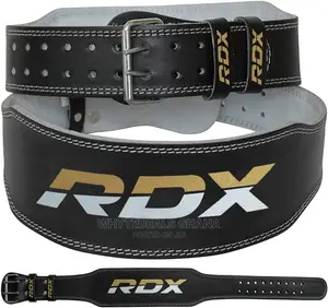 RDX Weightlifting Authentic Gym Leather Belt-Squat, Deadlift