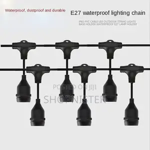 String Light Outdoor Vintage Holders