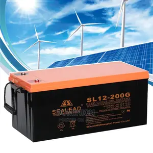 Sealead Power Rechargeable Lead Acid Battery With 12v 200ah
