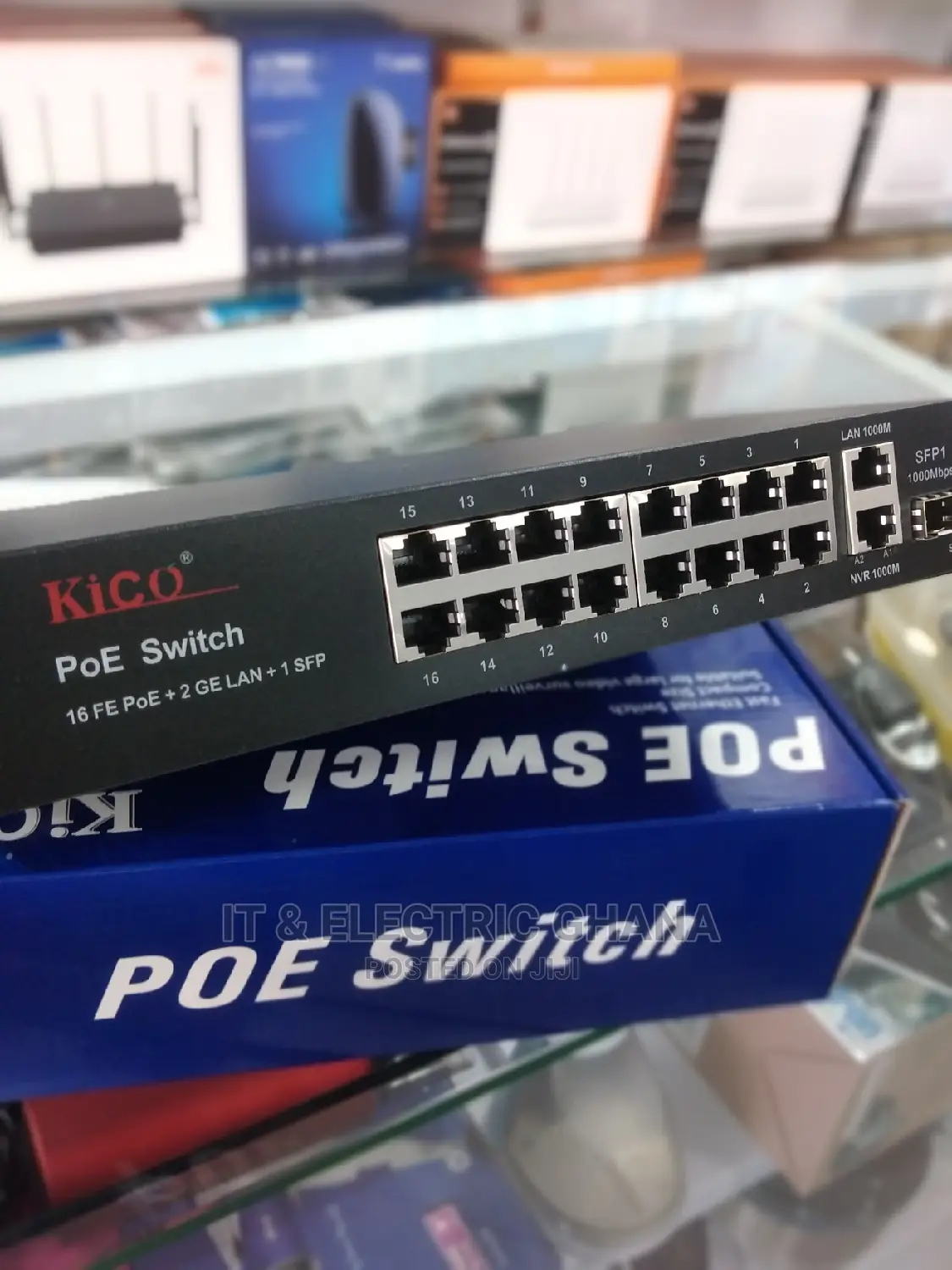 16 Port Poe Switch