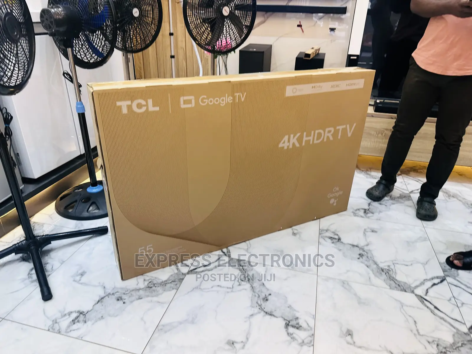 QUHD Smart Android TCL 55”P735 Tv