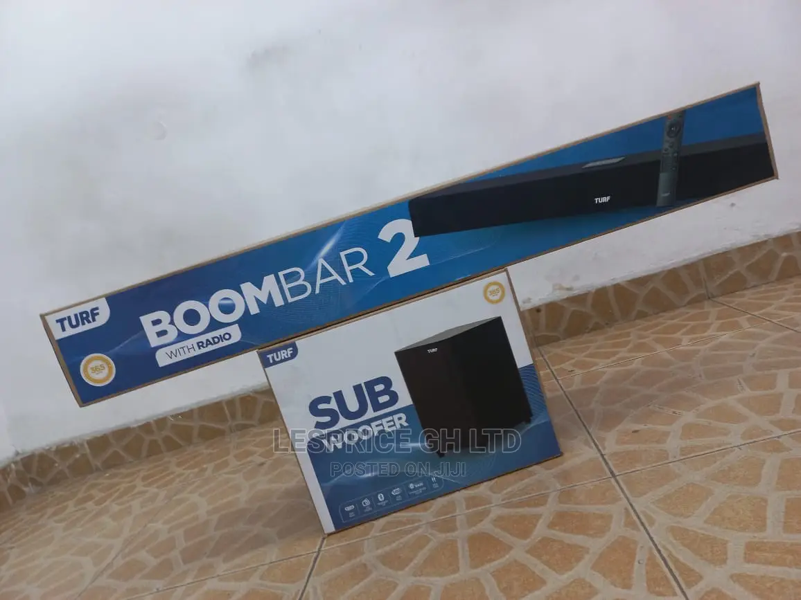 Original Sound Bar~ Turf Boom Bar Plus Sub Woofer