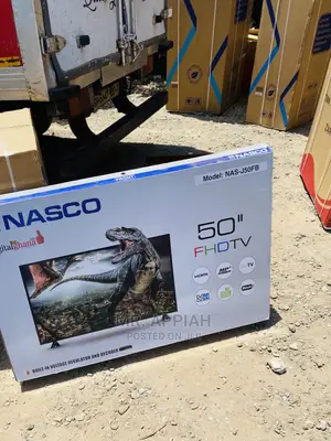 Authentic Nasco Digital Satelite Tv(50inch)Black 