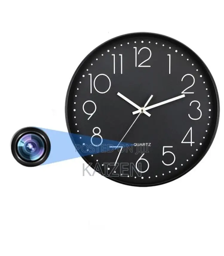 Wall Clock Camera