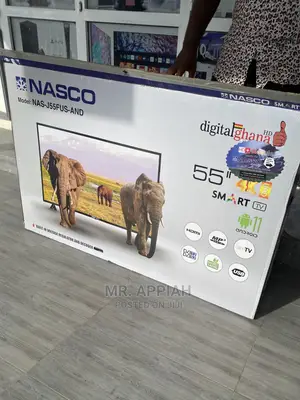 Get a Discount on Nasco(NAS-J55fus-And)55” Satelite Smarttv