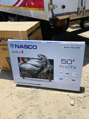 Original Nasco 50inch Digital Satellite FHD LED Tv.Black