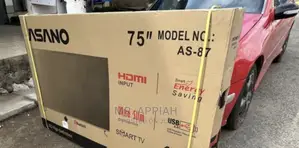 Get A Discount On Asano 75 Uhd Smart Tv+ Bluetooth(Black).