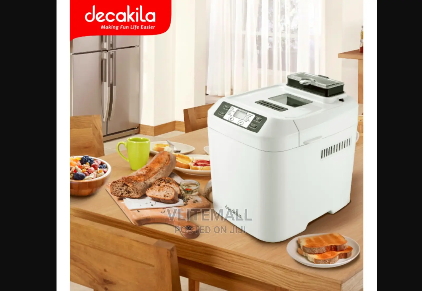 Decakila Bread Maker( KEBR001W)