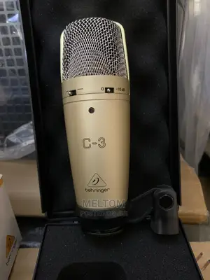 Behringer C-3 Studio Condenser Microphone.