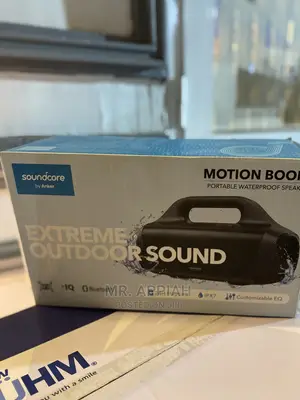Effective Reliable Motion Boom Portable Bluetooth Speaker