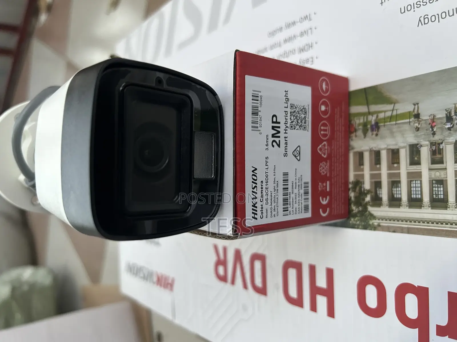 Hikvision 2mp Smart Hybrid Light Audio Mini Bullet Camera
