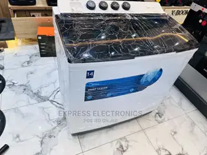 Highly Effective Motor Washing Machine Midea 14kg Twintub