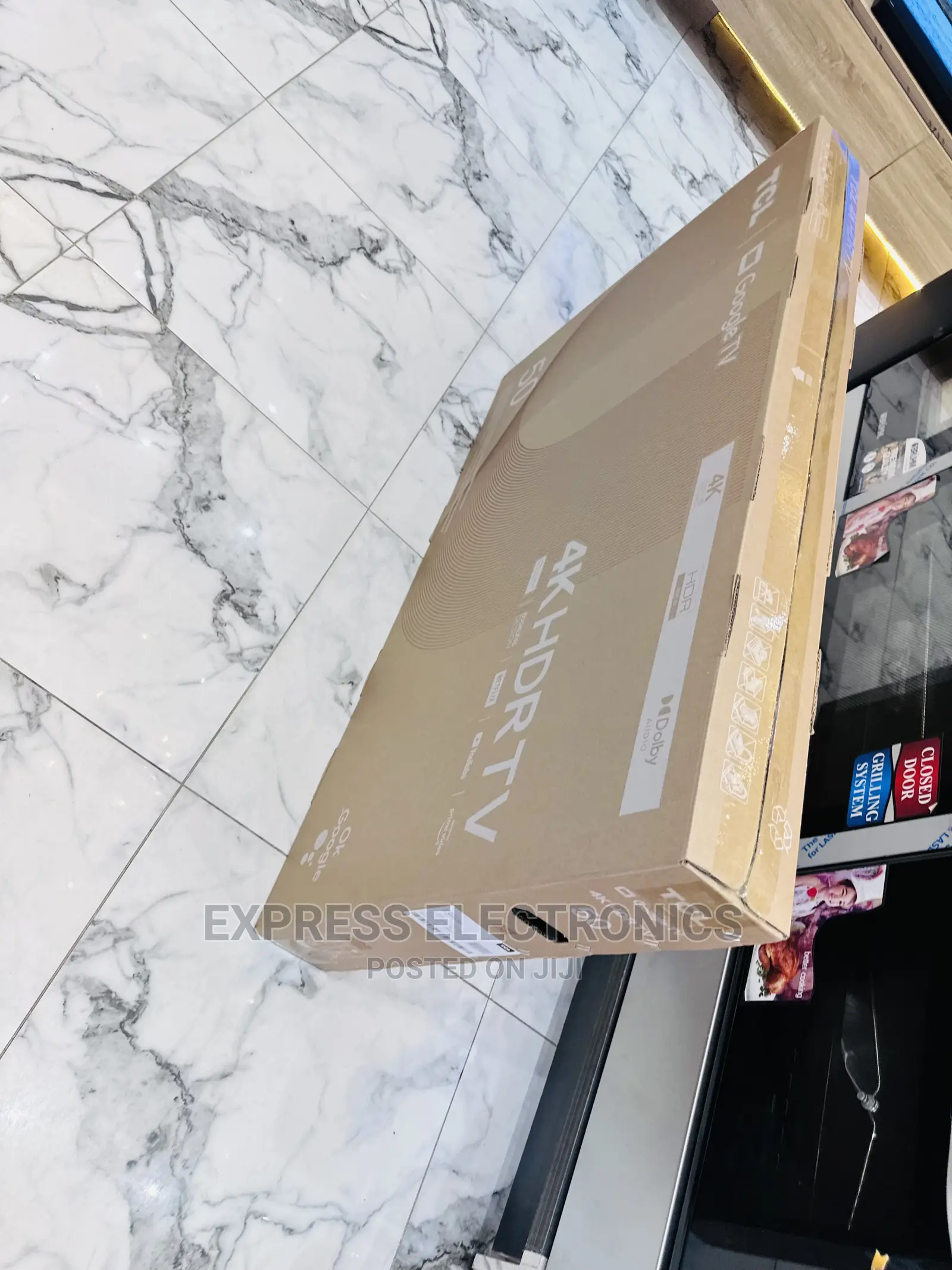 Slim and Frameless Tv UHD 50”P625 TCL Smart Android