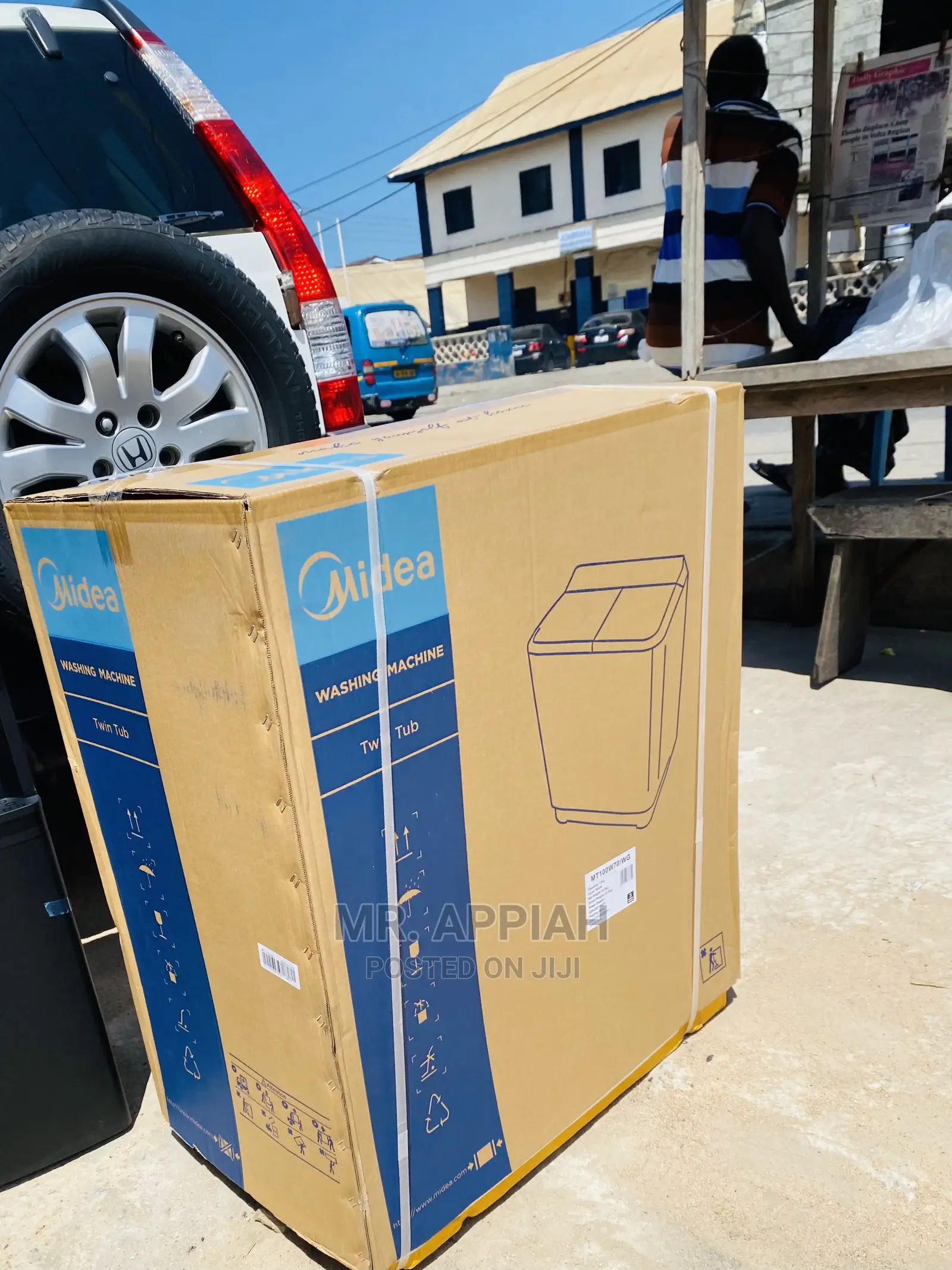 High Quality Midea 12kg Spin/Dry Top Load Washingmachine 