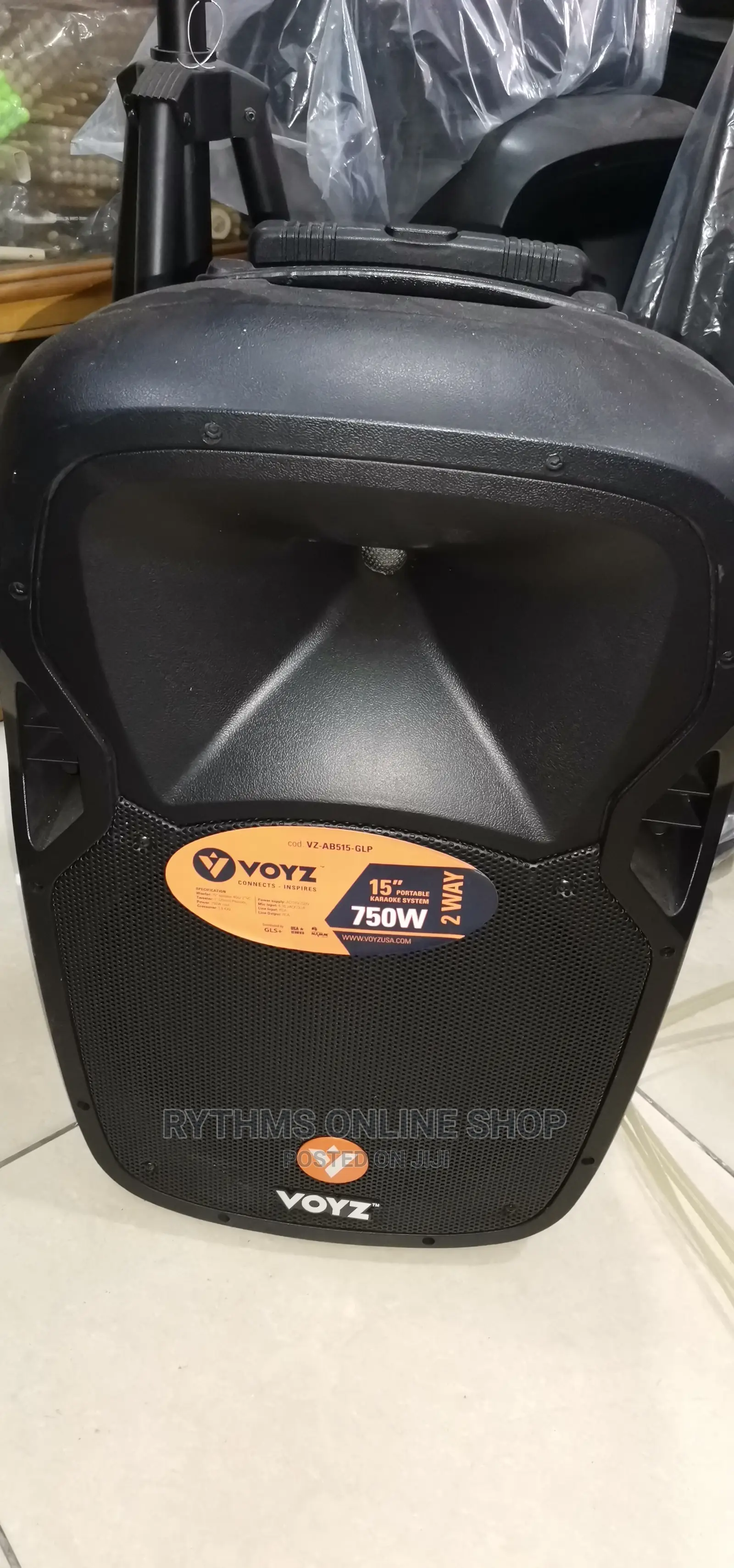 15” Voyz BT Rechargeable Speaker