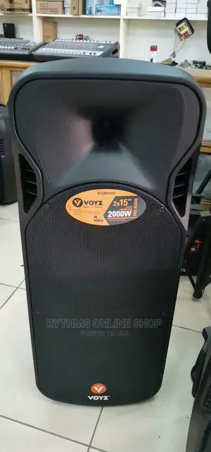 Voyz 15” 2*15 BT Active Rechargeable Speaker