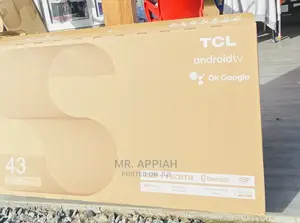 Energy Saving TCL 43 Inch 43s5400 Smart LED Tv(Black).