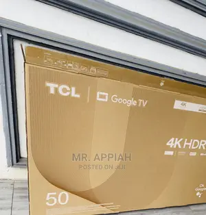 Budget-Friendly TCL(50p636)50 Inch Smart Google Tv(Black).