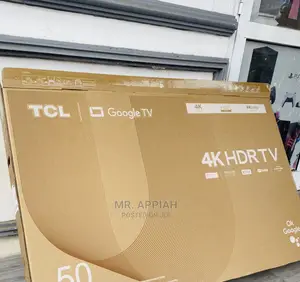 Low Energy Consumption TCL🤪 50p636 50” Android Smart LED Tv.