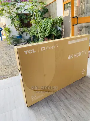 (138.7cm)Affordable TCL 55p635 55” Smart Android Google Tv.