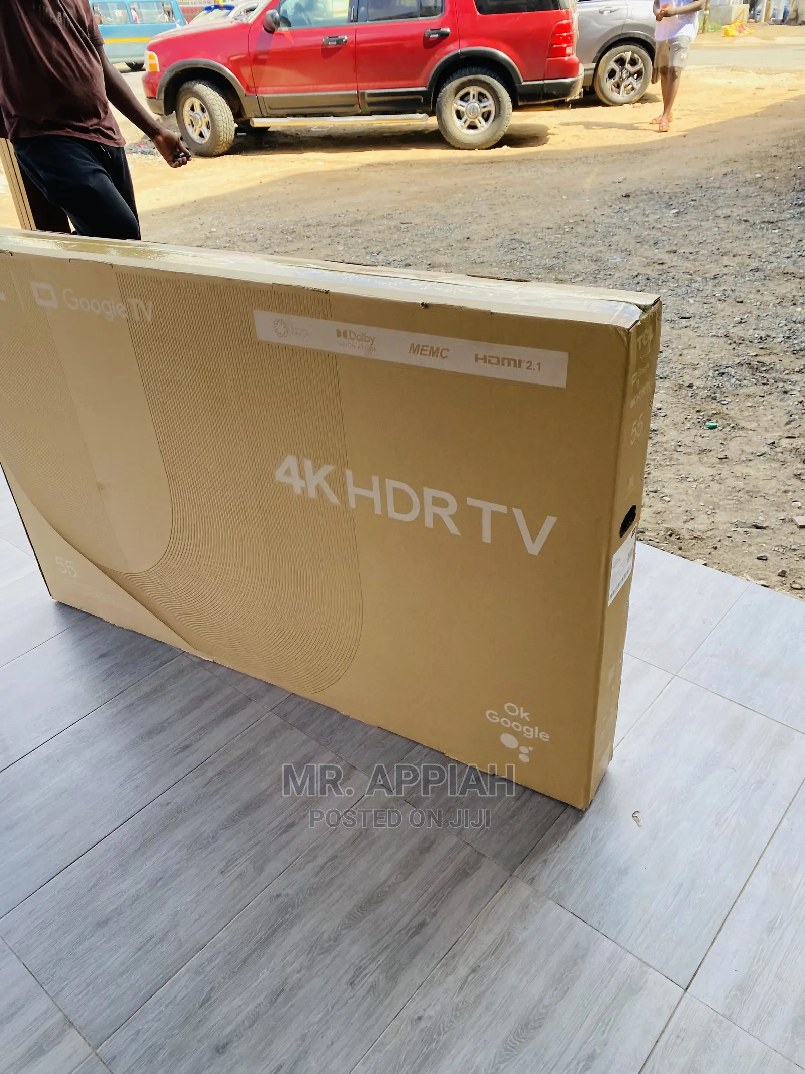 (138.7cm)Affordable TCL 55p635 55” Smart Android Google Tv.