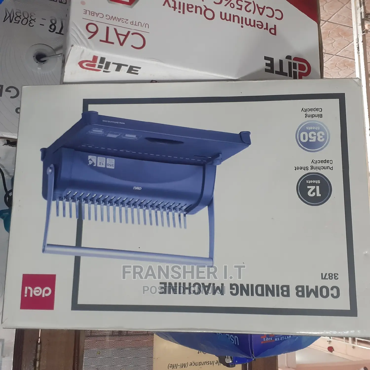 Buyor /A4 Comb Binding Machine BY2188