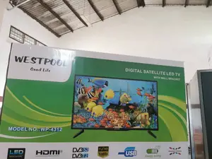 Westpool 43” FHD Digital Satellite TV Full Guarantee