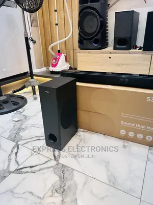Grab Your TCL Soundbar With Woofer Black S332w