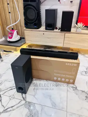 Exclusive Design Black TCL Sound System S332w