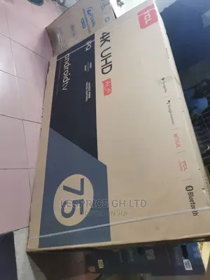 TCL 75” Android Smart 2160p Resolution