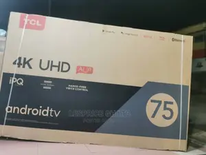 TCL 75” Android Smart TV New Technology