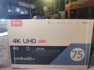 TCL 75” Android ULTRA UHD AI 2160p Resolution
