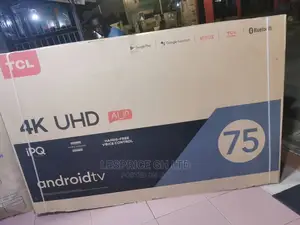 High Quality TCL 75” Android Smart TV