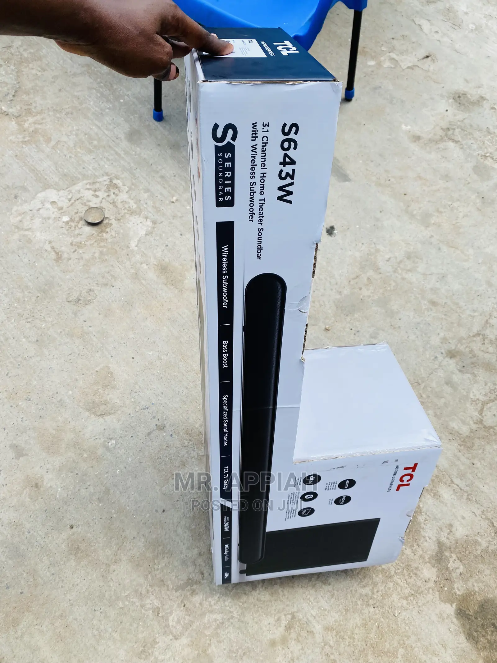 Adorable  240watt TCL Soundbar /Wireless Subwoofer (S643W)