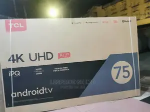 TCL 75” Android UHD Smart Brand New